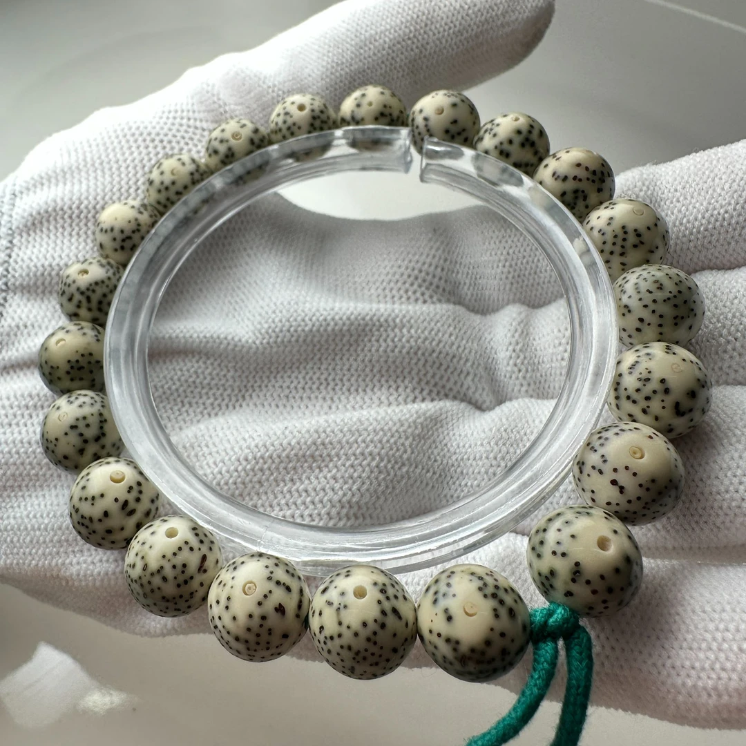 星月菩提 11圆珠 海南同枝果 大眼睛 青花瓷 正月留白 牛毛星