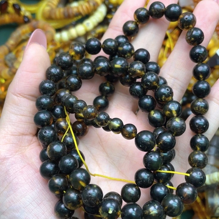 琥珀未镶嵌珠宝奇石