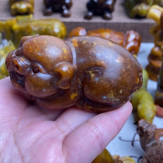 蛇纹石玉未镶嵌颈饰114