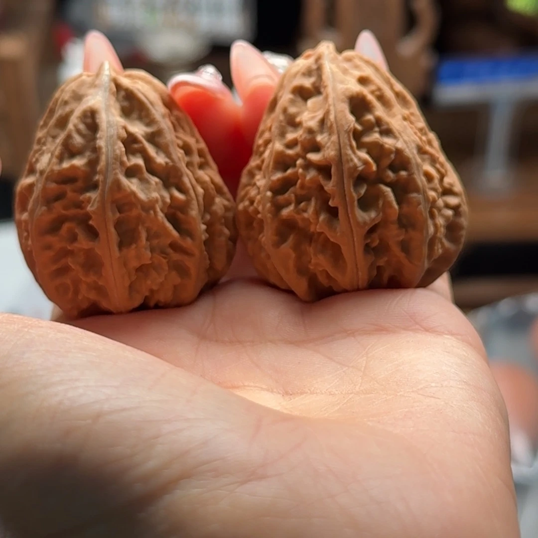 文玩核桃把件楸百核47