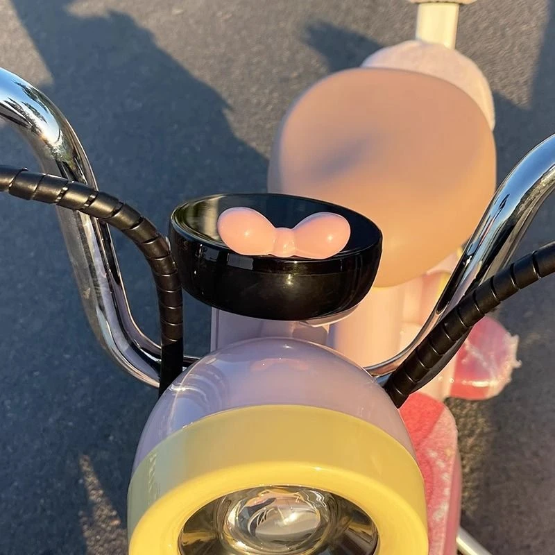 电动车仪表盘装饰蝴蝶结摆件电瓶摩托车显示屏雅迪爱玛台小配件女