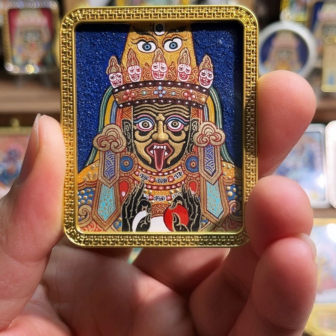 吊坠纯手绘，扎基拉姆