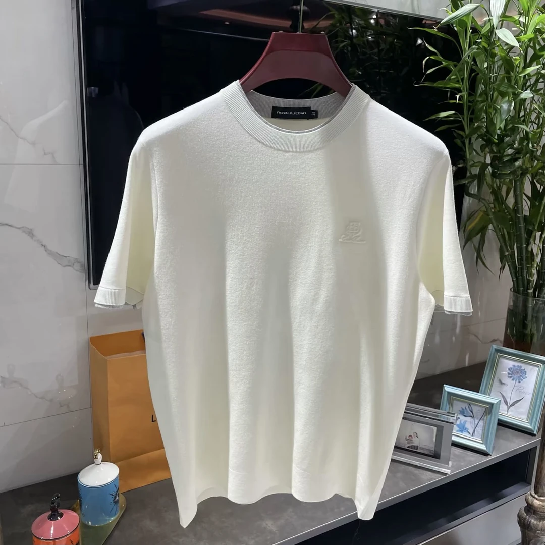 【孟璐高端·轻奢男装】LL｜MENGLU2025｜高端欧货短袖T恤