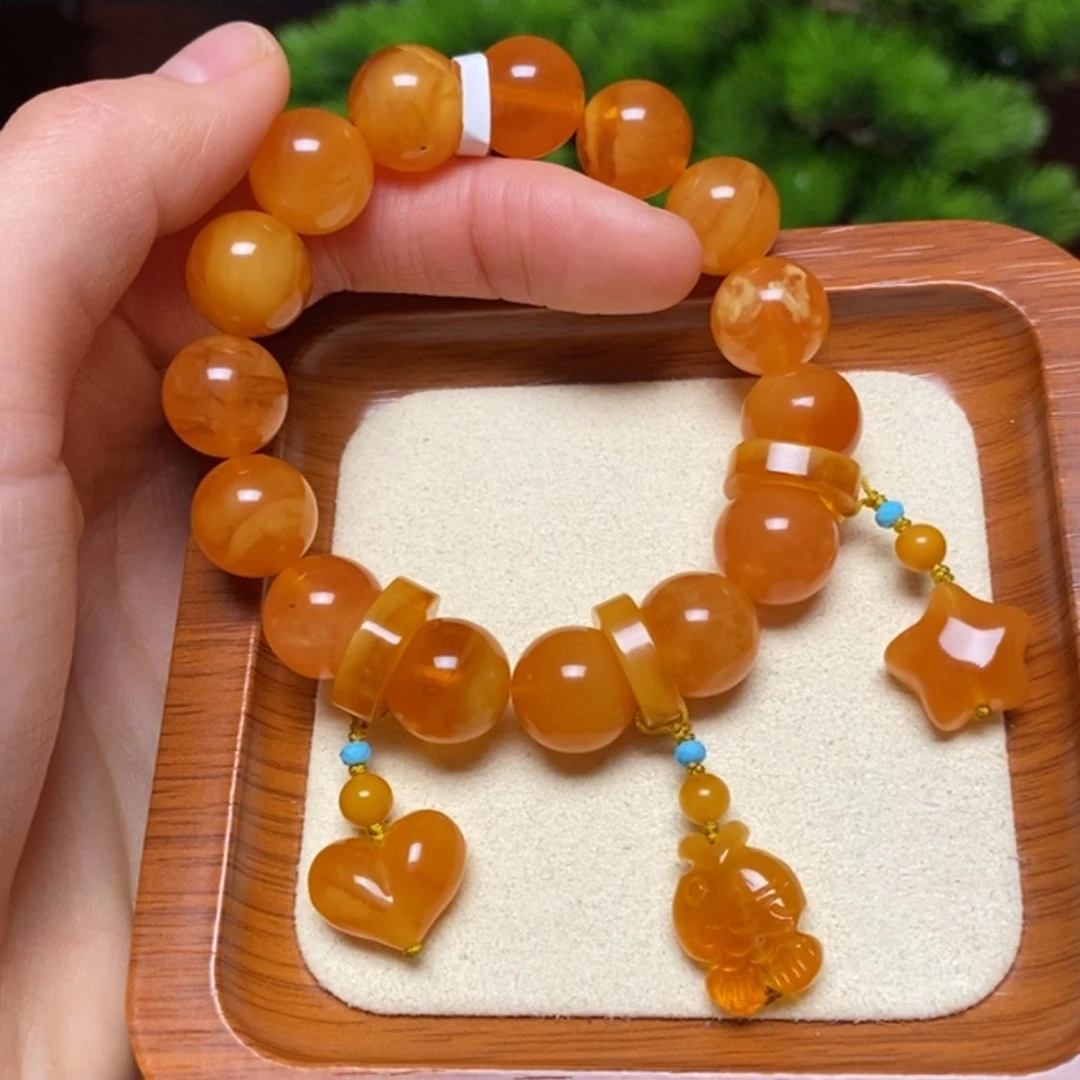 【闪购商品】手链蜜蜡未镶嵌手串