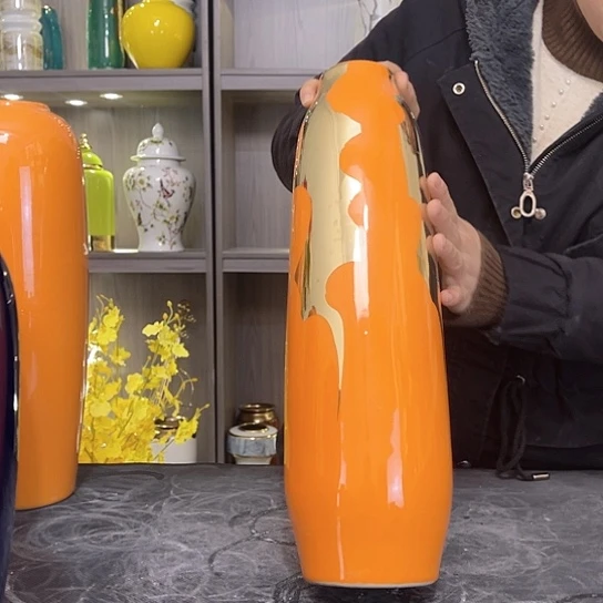 陶瓷陶瓷花瓶摆件工艺品装饰