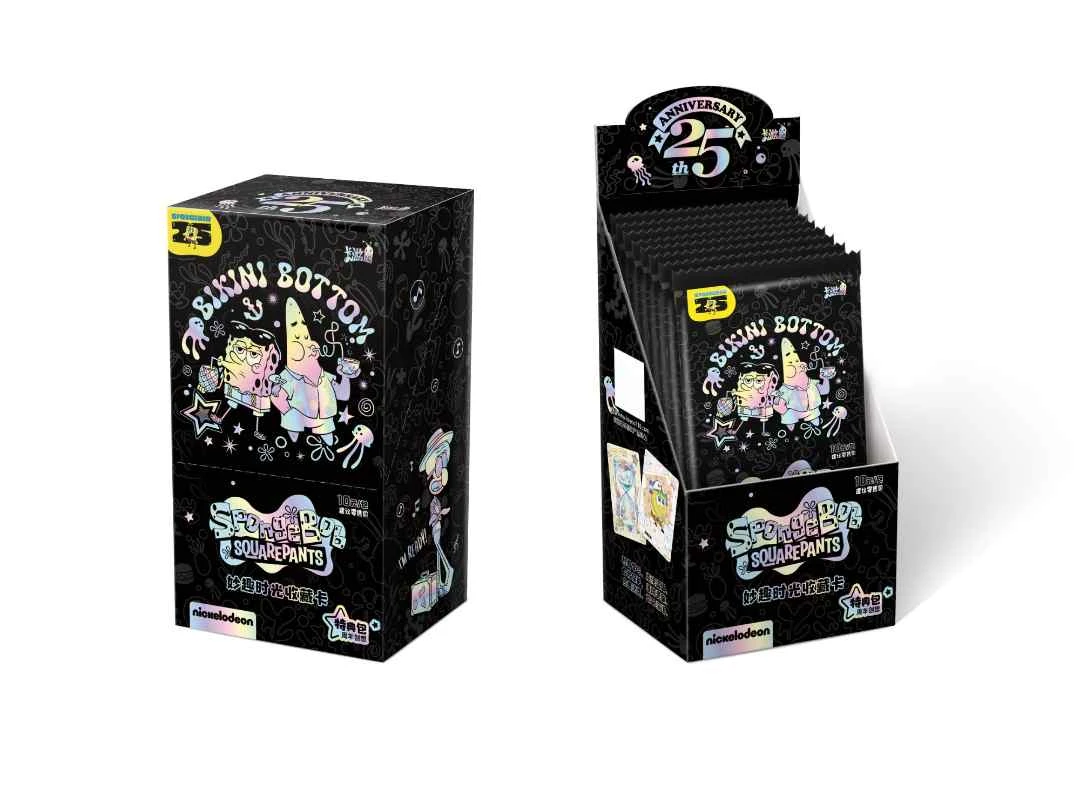 合集海绵宝宝-妙趣时光收藏卡-特典包-海绵宝宝二弹