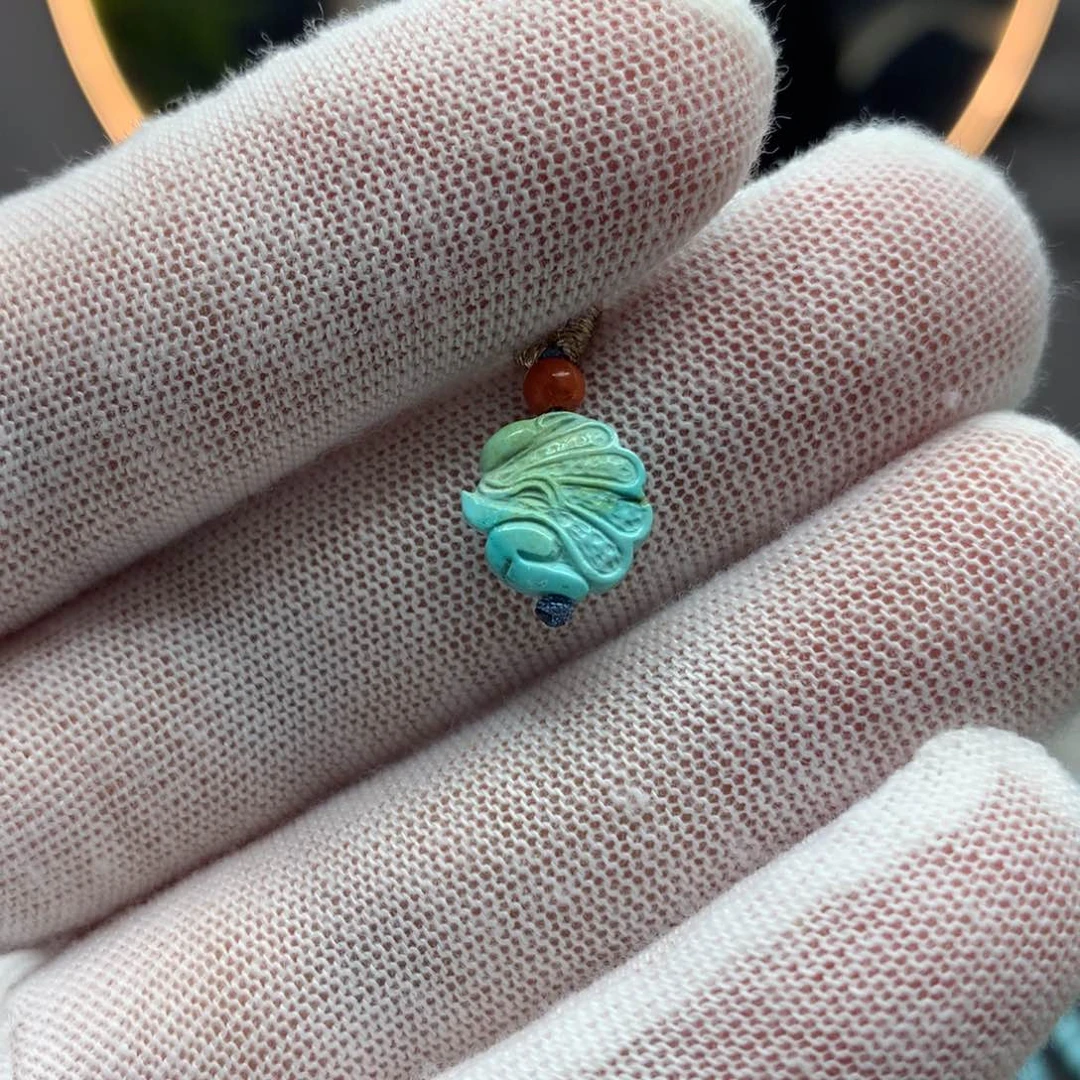 绿松石挂件未镶嵌