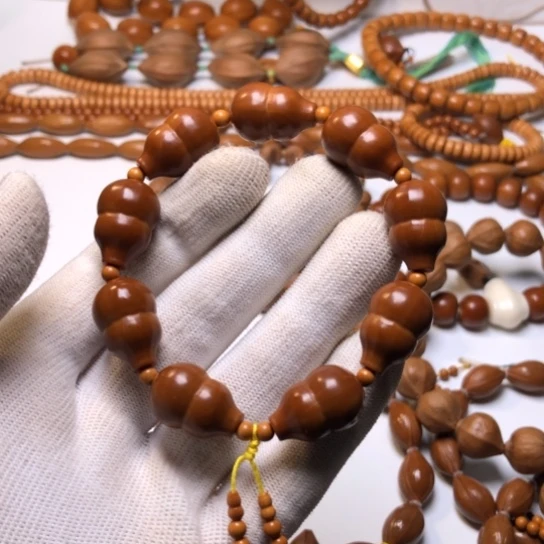 橄榄核手串1.4+纯手工葫芦