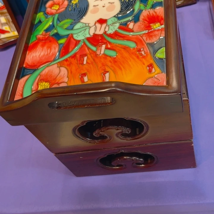****享摆件瓷板画艺术作品