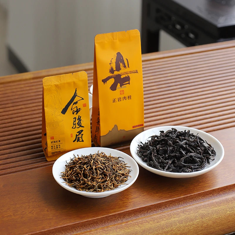2025 武夷红茶 岩茶 两泡金骏眉 正岩肉桂试喝品鉴