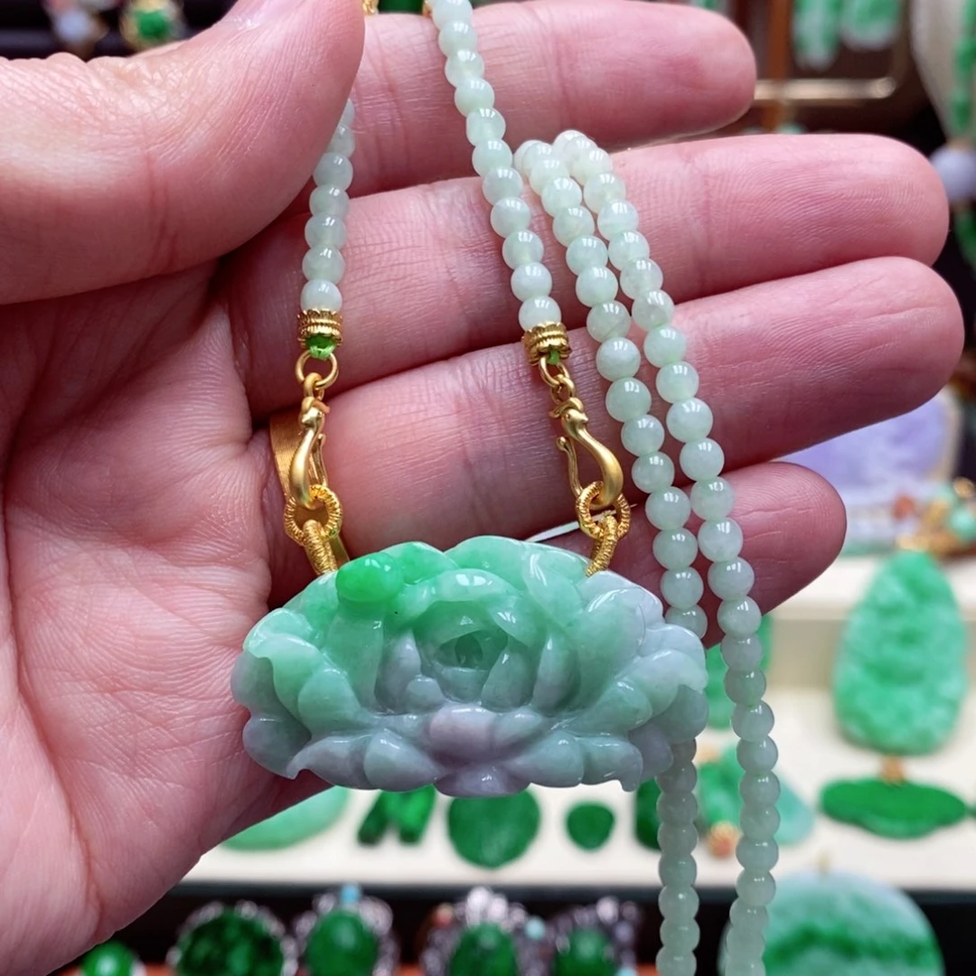 颈饰未镶嵌翡翠翡翠吊坠