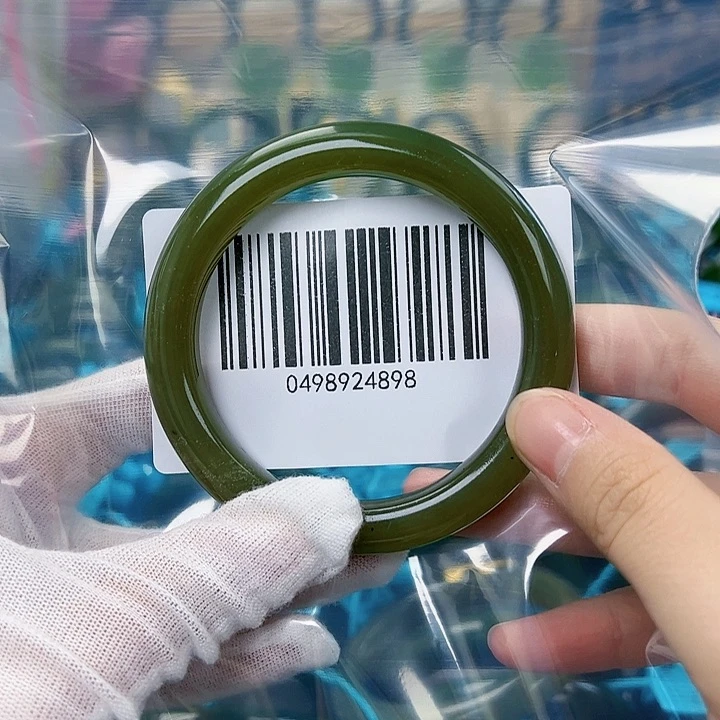 和田玉手镯未镶嵌59