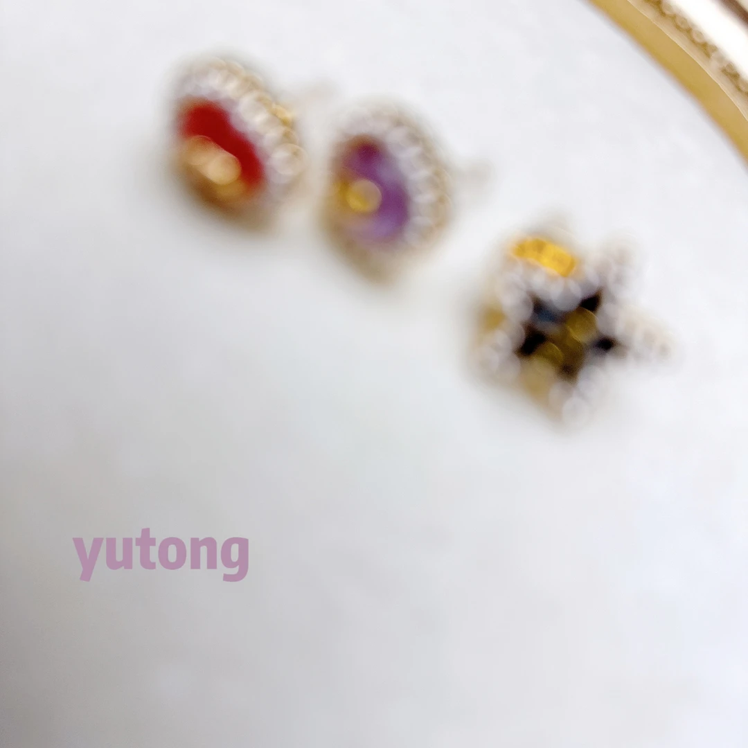 铜合金仿珍珠耳饰 【雨桐轻奢饰品】设计款耳环YT00120