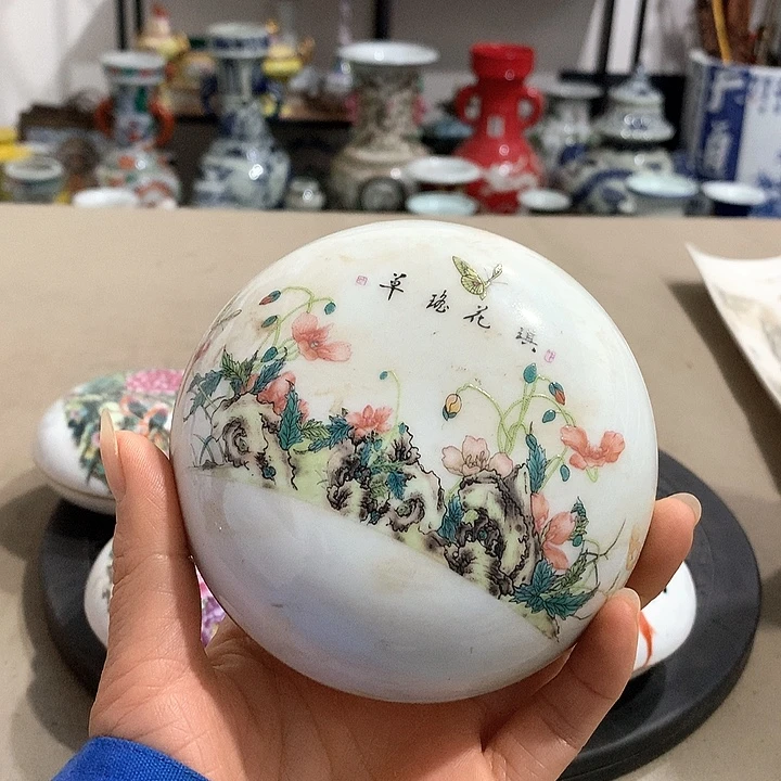 摆件陶博古架陶瓷摆件