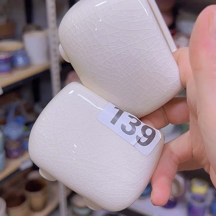 红陶陶瓷花盆当场满12包邮