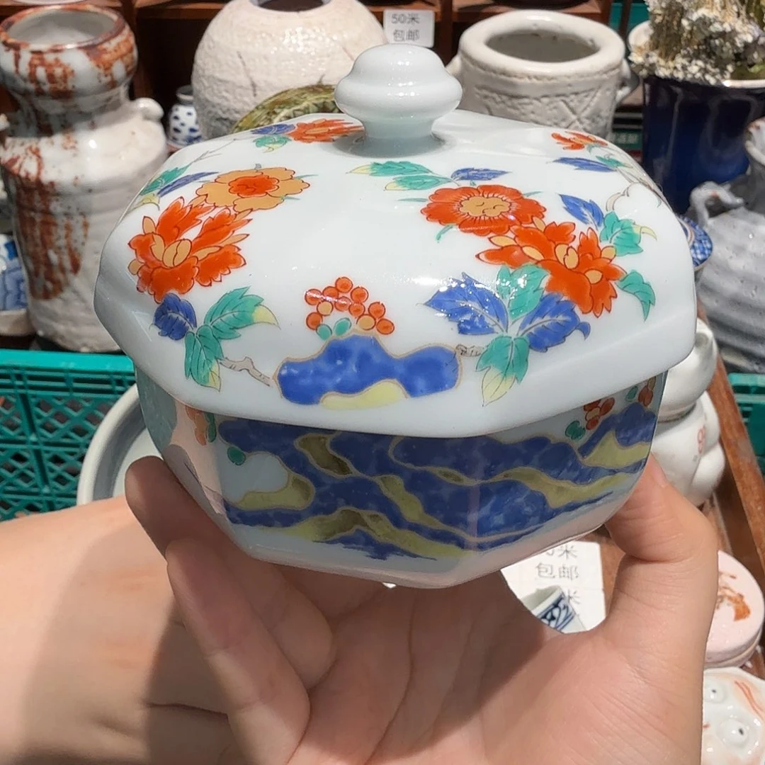 瓷片五十包邮散瓷非全新