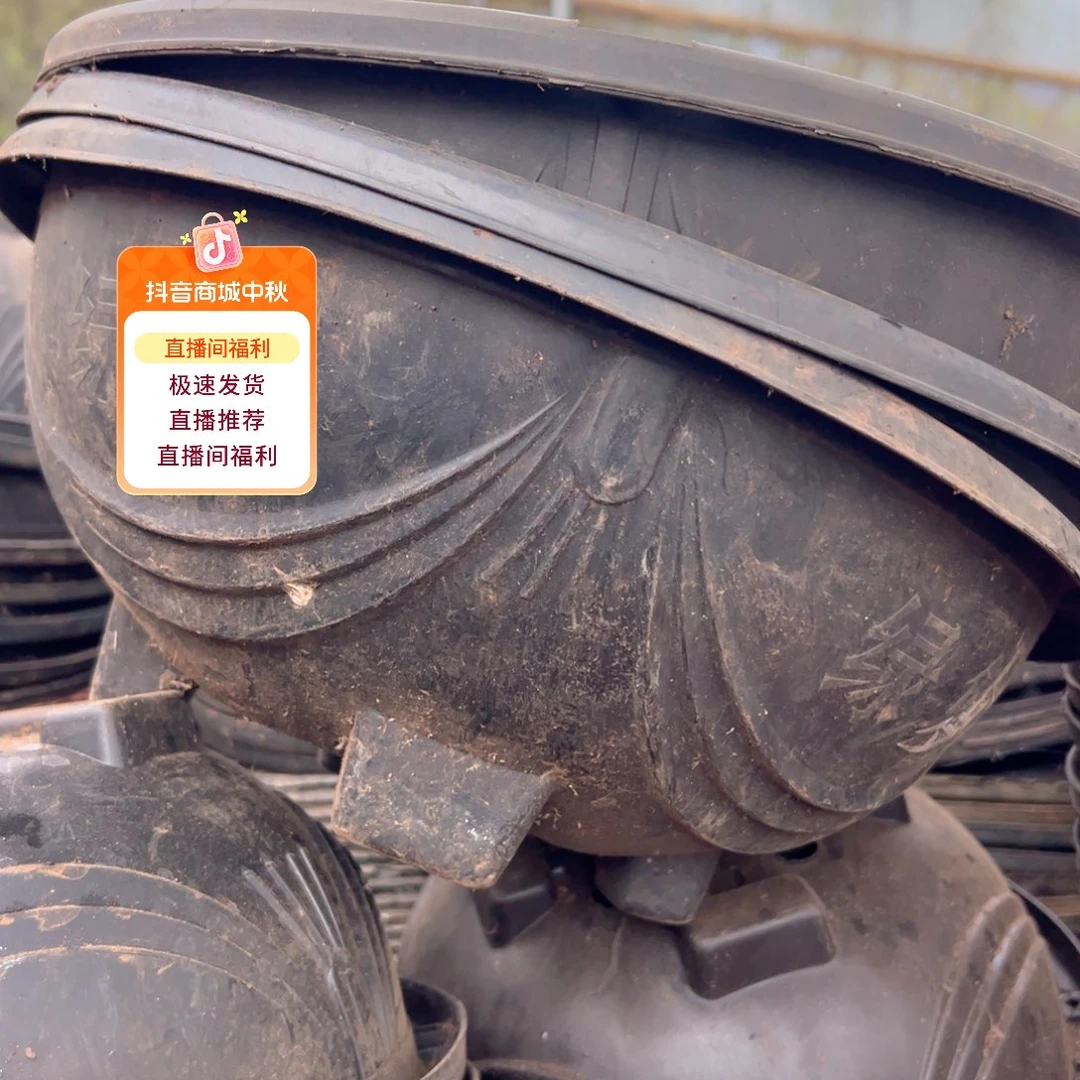 黑色吊兰盆34口径15高 3个