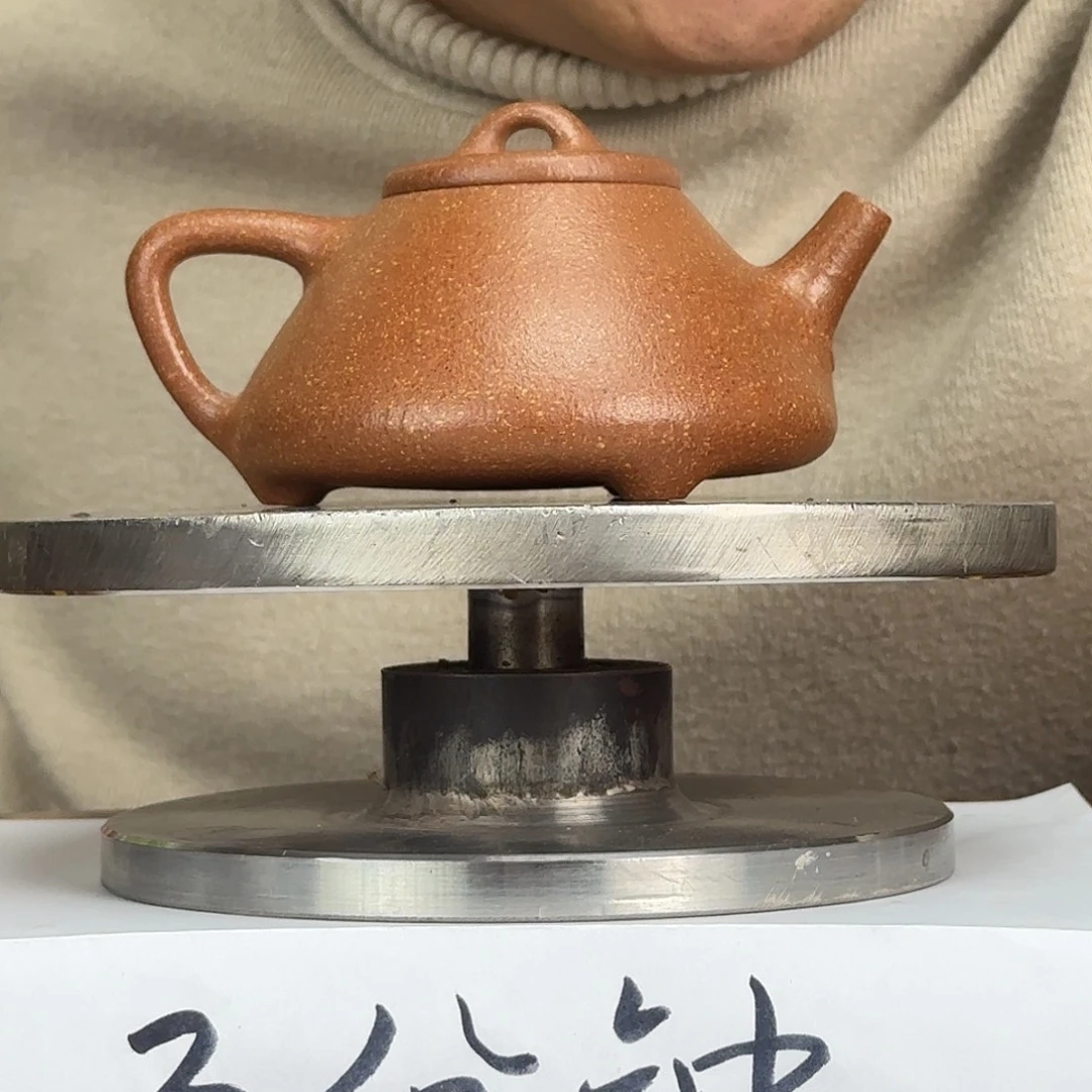 紫砂茶壶红降坡子冶