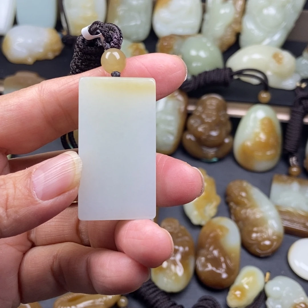 珠***@和田玉（糖玉）未镶嵌戒指