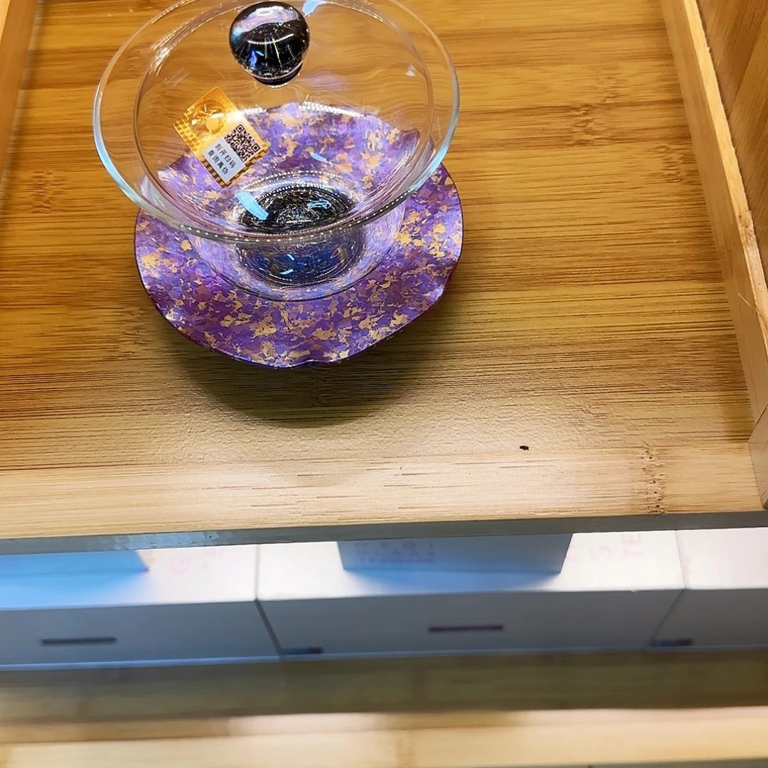 禾器斑斓耀辰盖碗