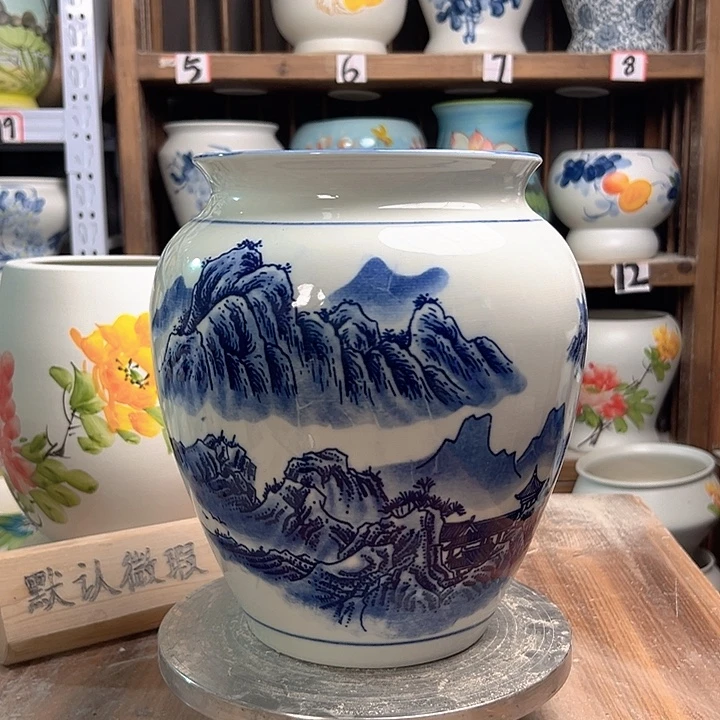 陶高26口18.5上水瓷陶瓷陶瓷