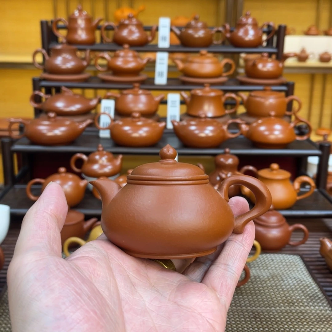 文***茶壶紫砂潮州手拉壶