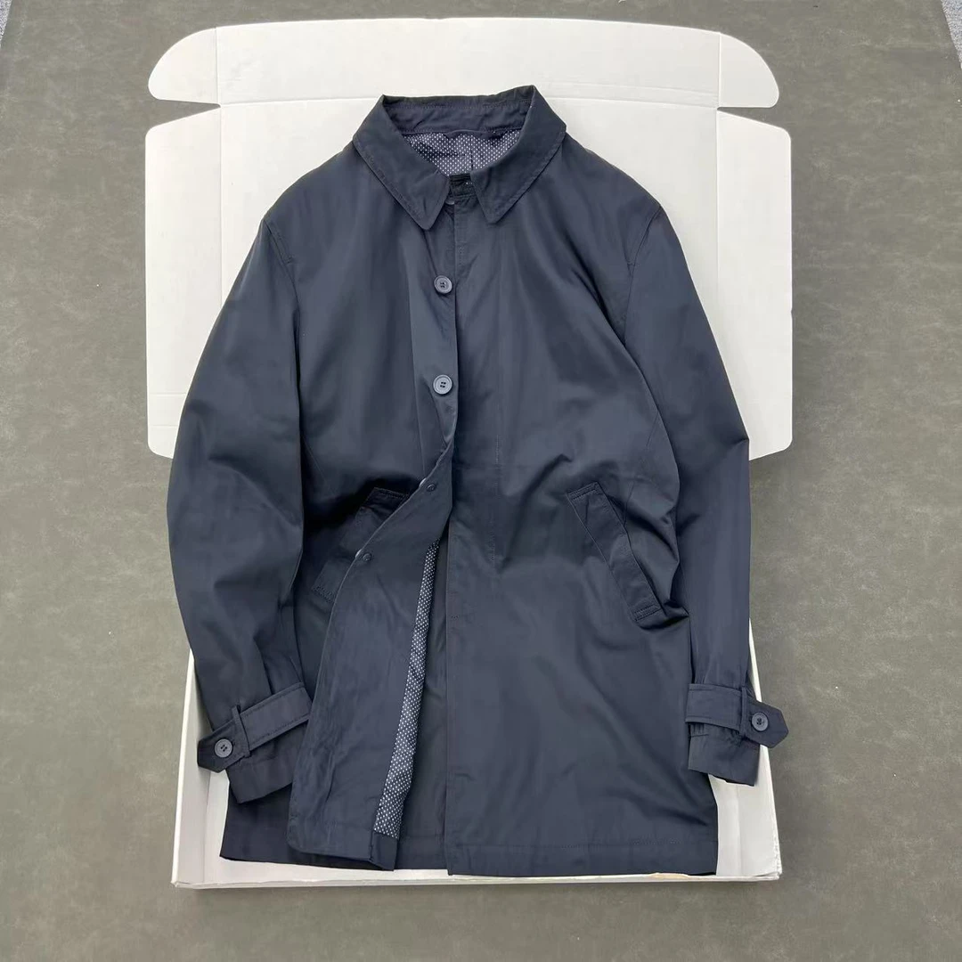 美单牛货 超值捡漏 男士可商务可休闲中长款风衣外套