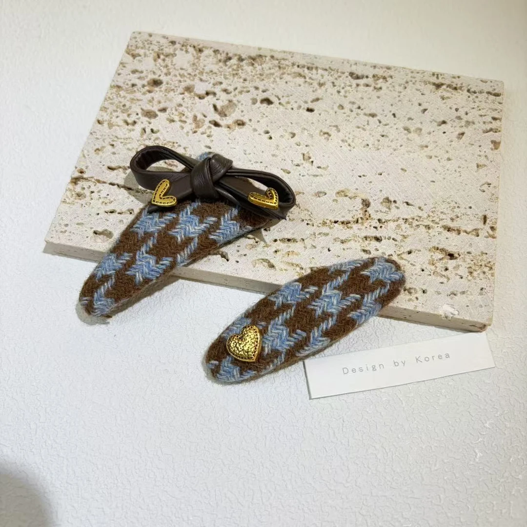 重工系列-韩国25秋冬款百搭海夹侧边夹碎发夹BB夹