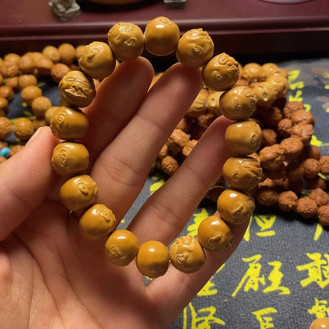 云蝉猴头，瑕疵怪脸罗汉