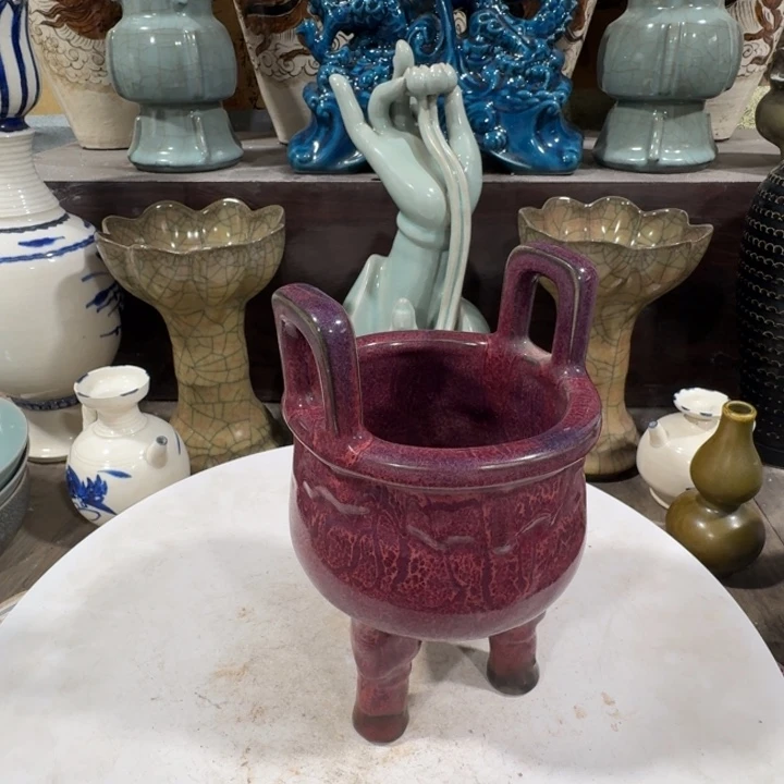 茶盏手工制作陶瓷摆件