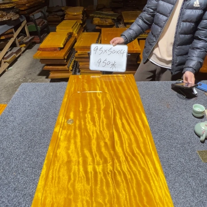 楠木实木家具根雕茶盘