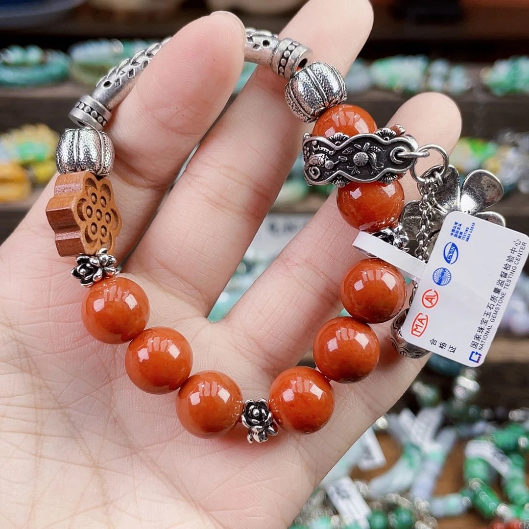 未镶嵌手链翡翠手链