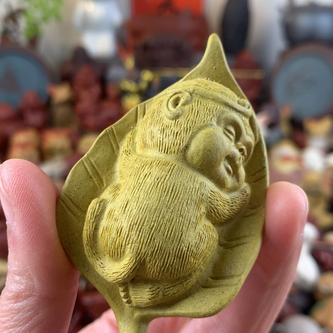 紫砂茶宠一叶封侯