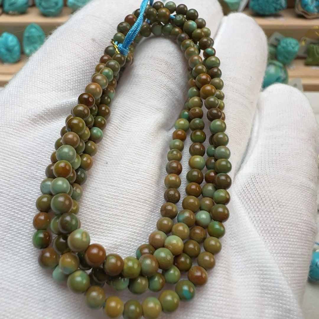 绿松石未镶嵌配饰3+