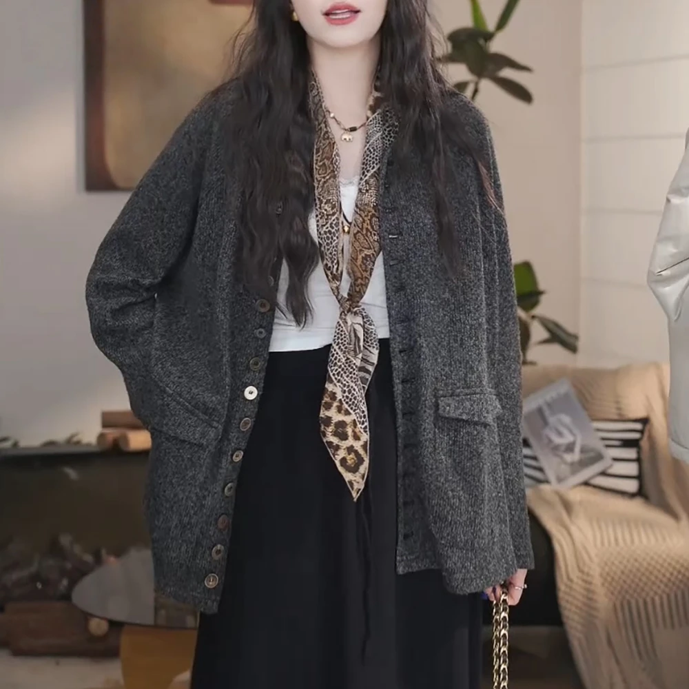 韩版时尚设计感洋气宽松显瘦外套女2025年早秋新款休闲洋气上衣潮