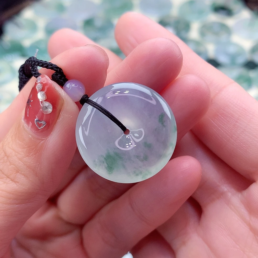 翡翠颈饰未镶嵌74翡翠23.4/6