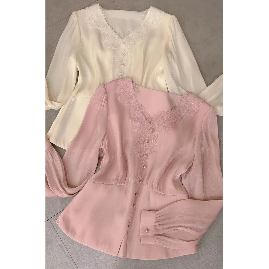 『气质千金Y』简约设计款显瘦百搭时尚款衬衫1003