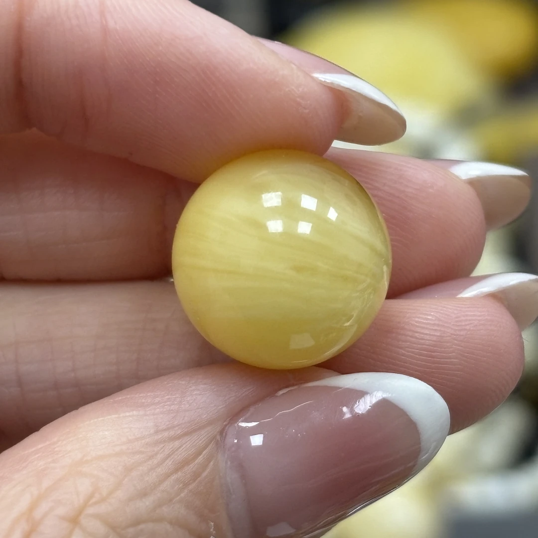 15.0mm· 2-小妖珠宝天然原矿琥珀蜜蜡