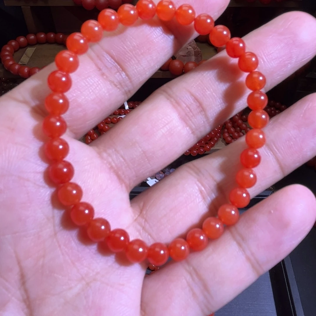 手链未镶嵌南红玛瑙5.5