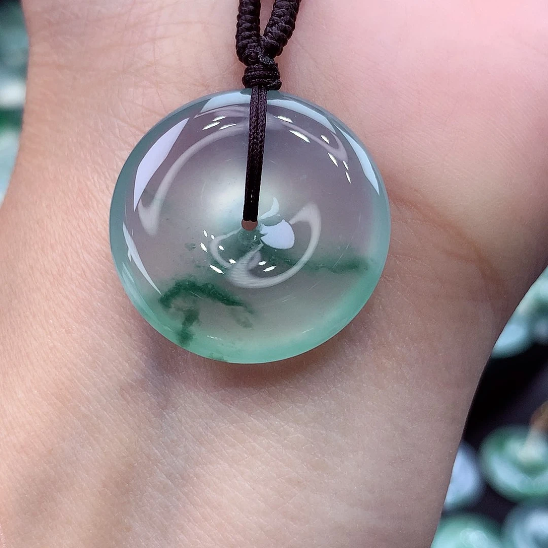 颈饰未镶嵌翡翠88尺寸24.9-5.9