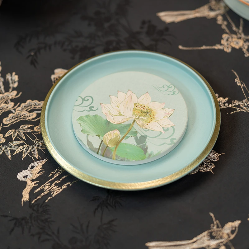 茶小洋-莲花壶承（16cm）