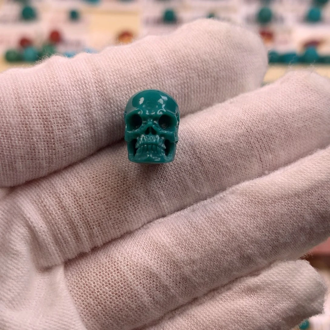 未镶嵌绿松石配饰j12.5-11.8-9.6