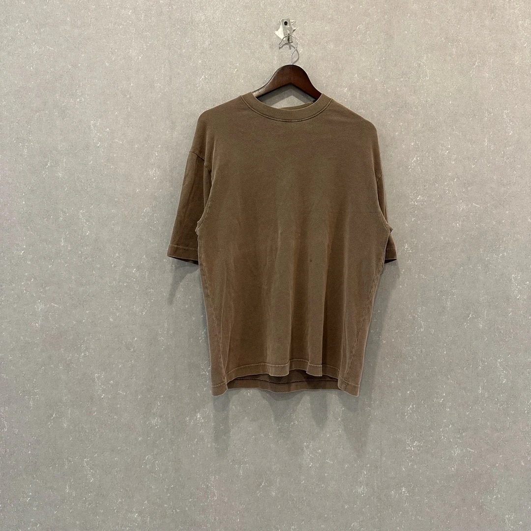 全新未使用 AcneStudios 复古褪色磨毛纯棉短袖T恤 S码/SL002950