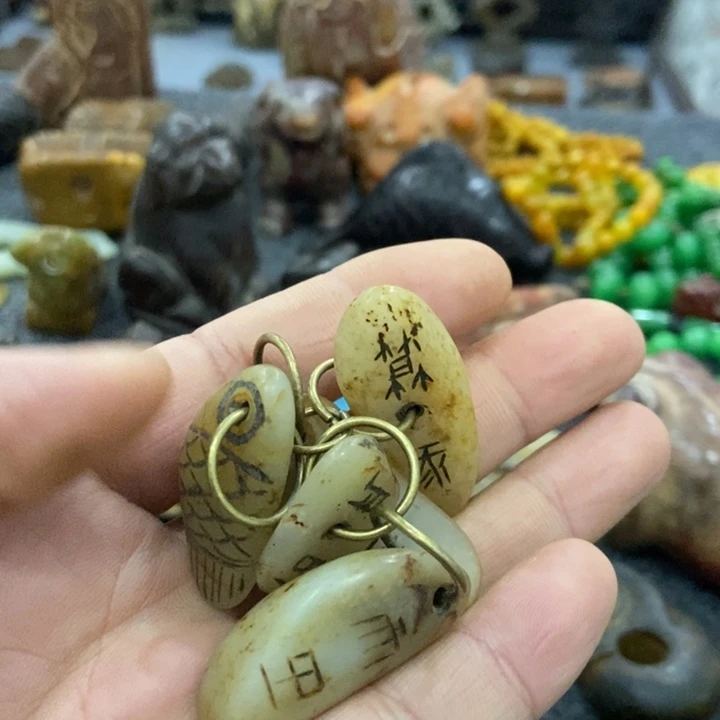 白玉菩提吊坠吊坠