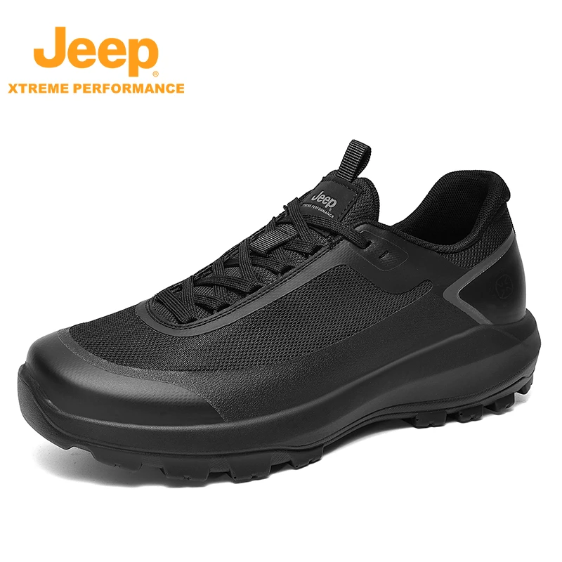 JEEP/吉普 男士户外徒步鞋夏季透气舒适百搭轻便耐磨低帮鞋登山鞋
