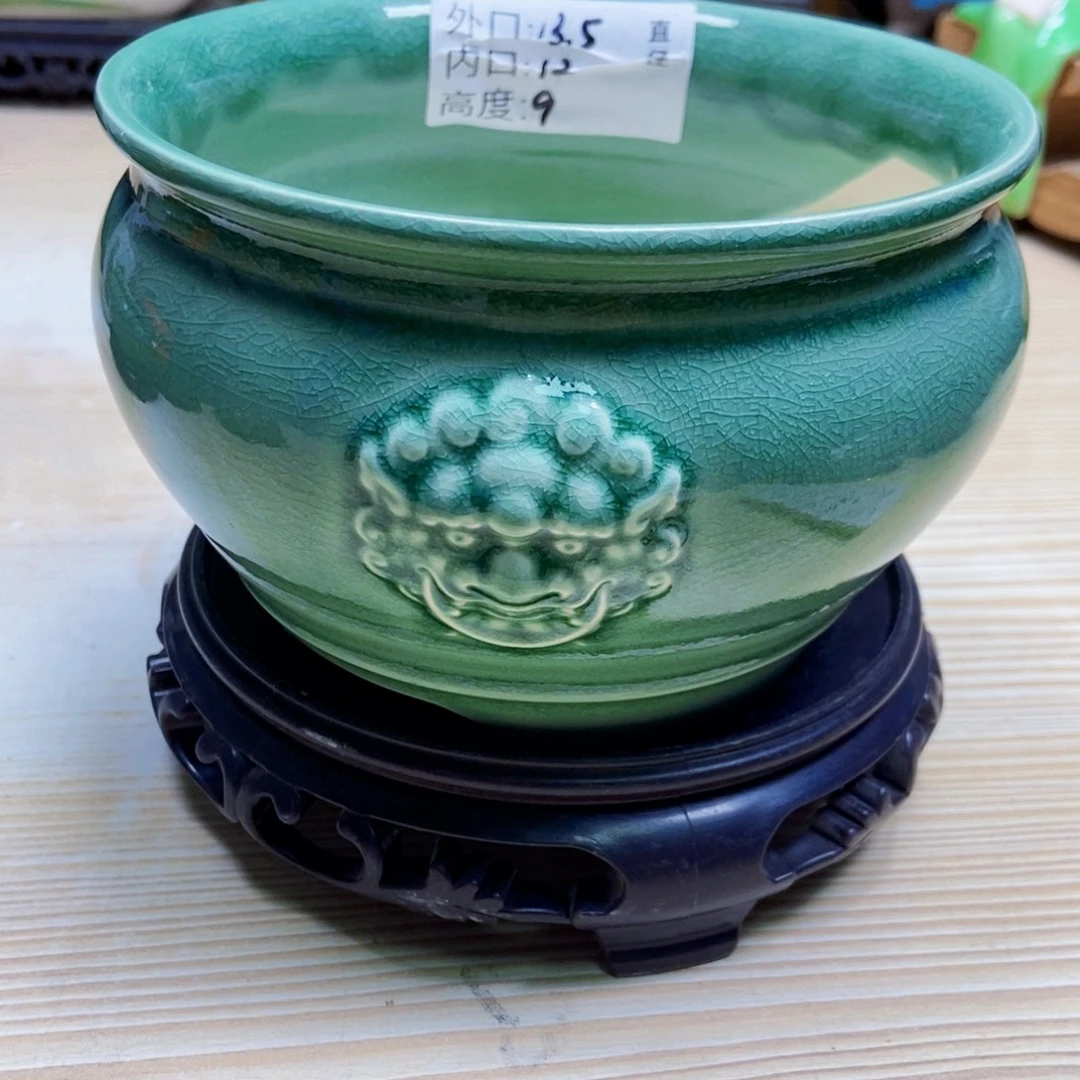 瓷片陶瓷花盆陶瓷艺术