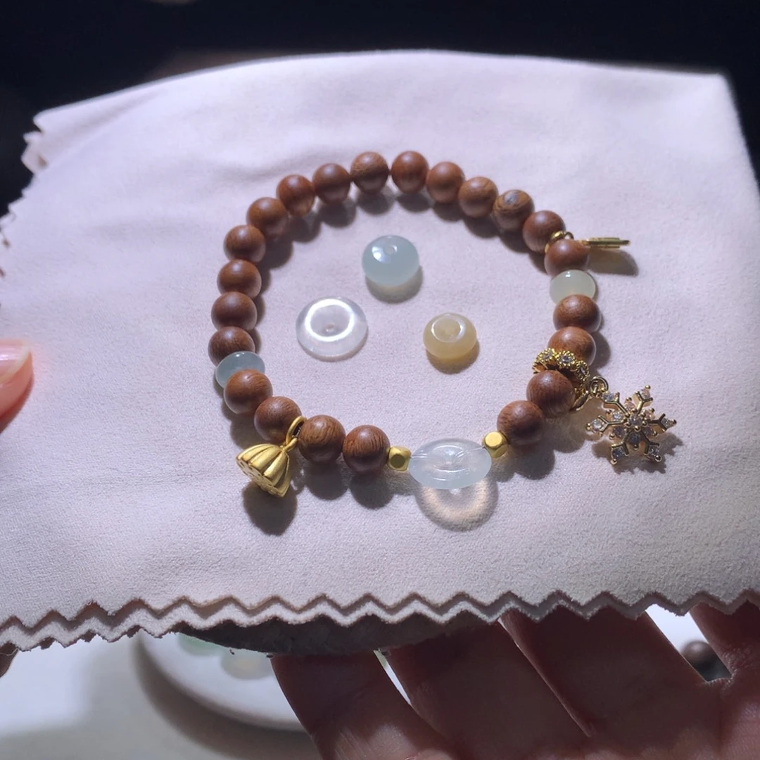 5***9翡翠散珠扣子款 天然缅甸翡翠A货