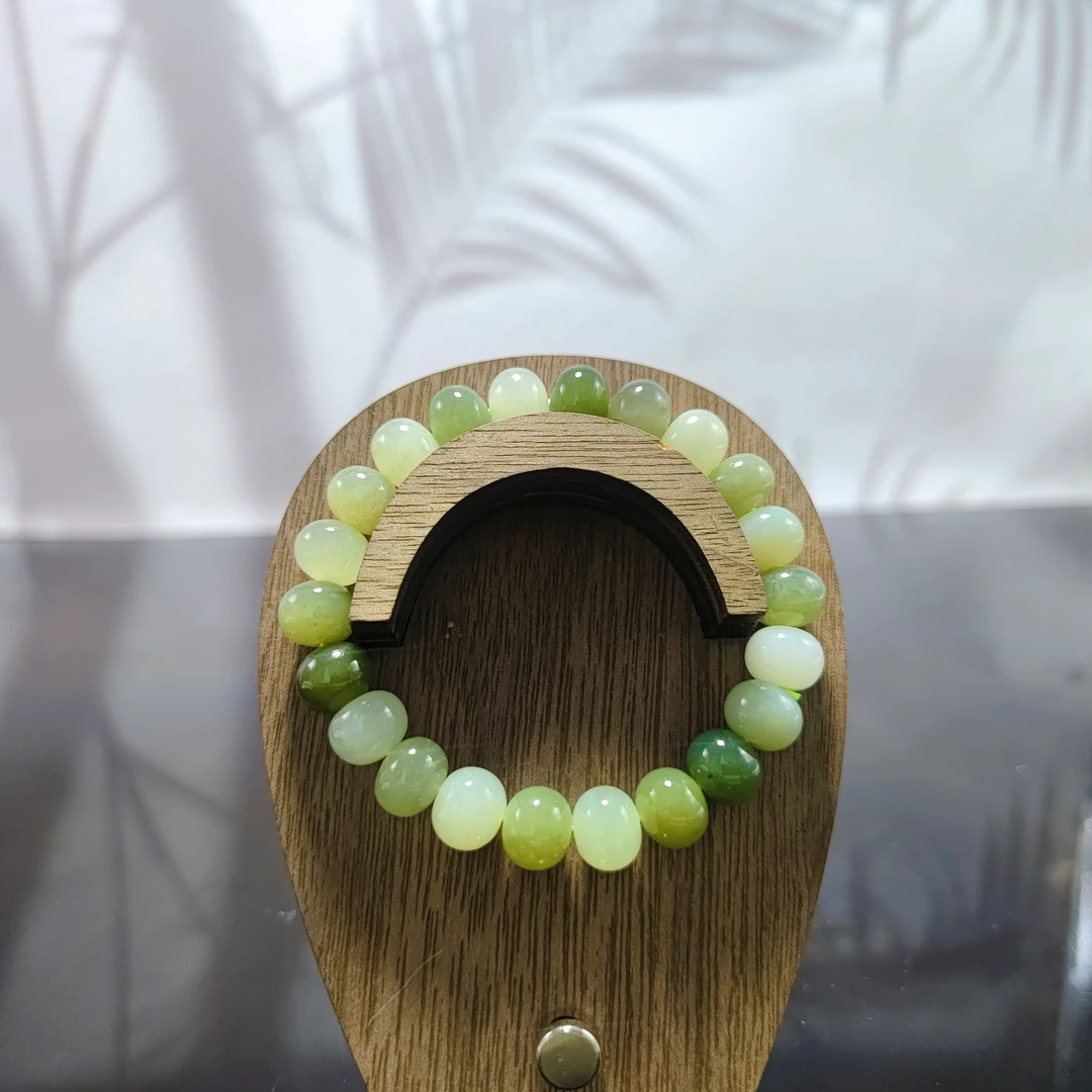 R和田玉多宝算盘珠手串（卡10）1720