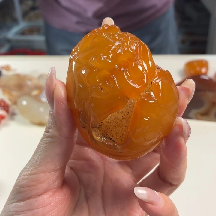 玛瑙/玉髓吊坠(不含链)未镶嵌