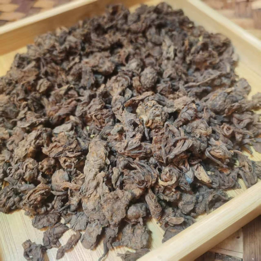 2017年小勐峨普洱熟茶小米沱(200g)2月15【16号】